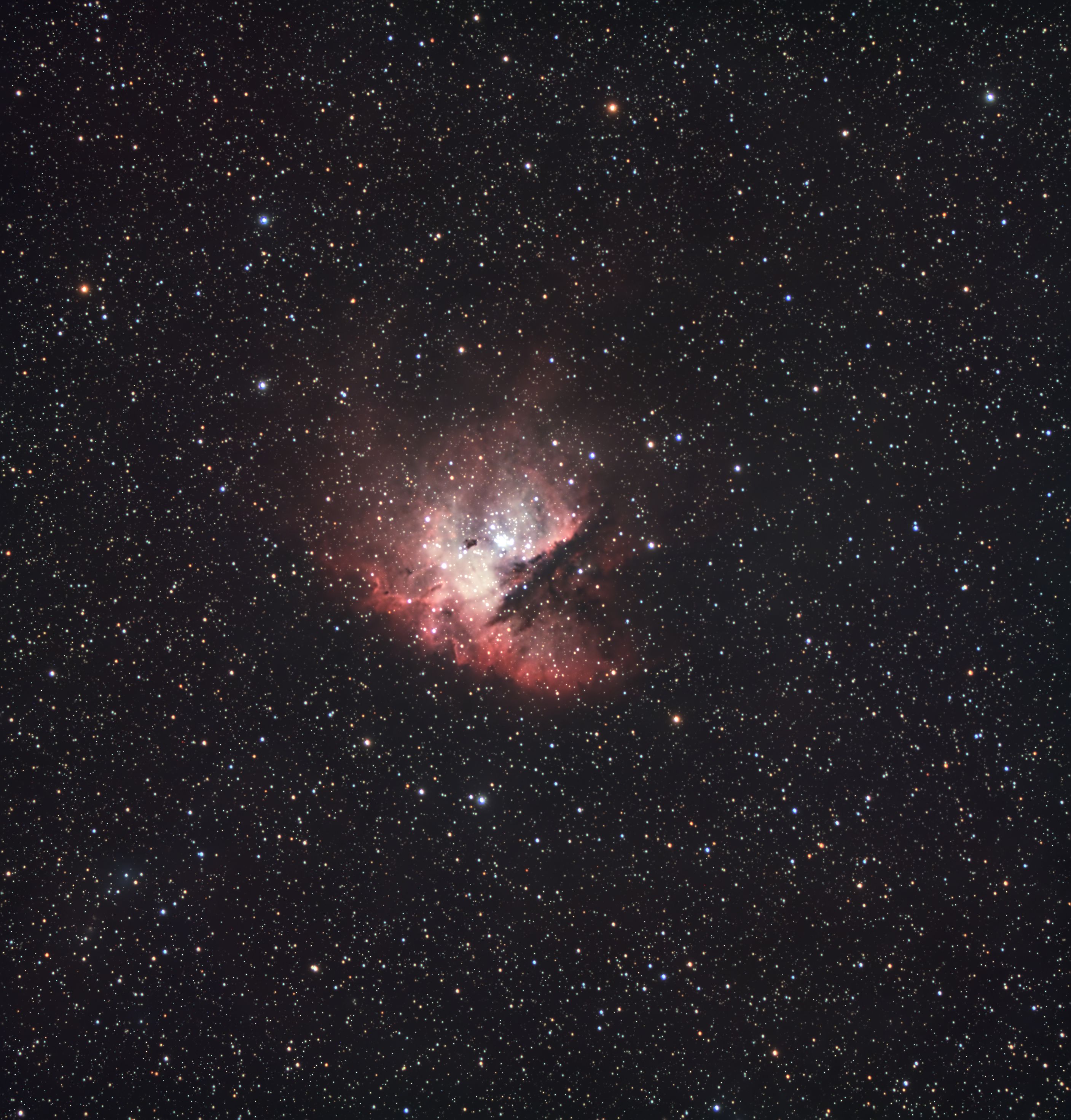The Pacman Nebulae